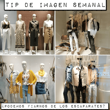 Podemos fiarnos de los escaparates Podemos fiarnos de los escaparates