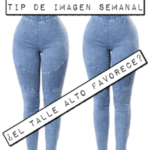 El talle alto favorece El talle alto favorece