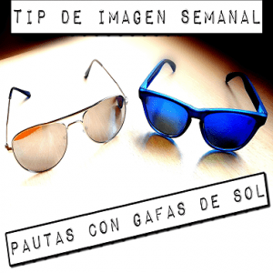 Pautas con gafas de sol Pautas con gafas de sol