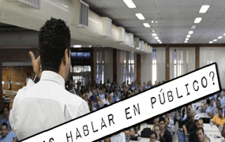 ¿Temes hablar en público?
