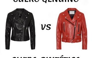 Cuero genuino vs cuero sintético